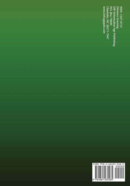 Produktbild: Distance Learning Vol 13 Issue 1