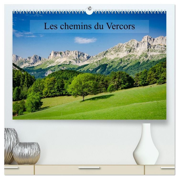 Produktbild: Les chemins du Vercors (Calendrier mural 2026 DIN A2 vertical) calendrier de bureau