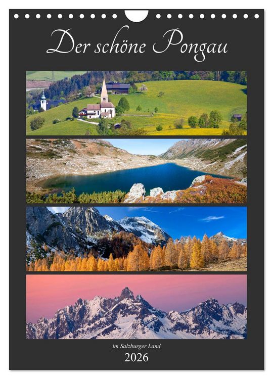 Produktbild: Der sch&ouml;ne Pongau (Wandkalender 2026 DIN A4 hoch), CALVENDO Monatskalender