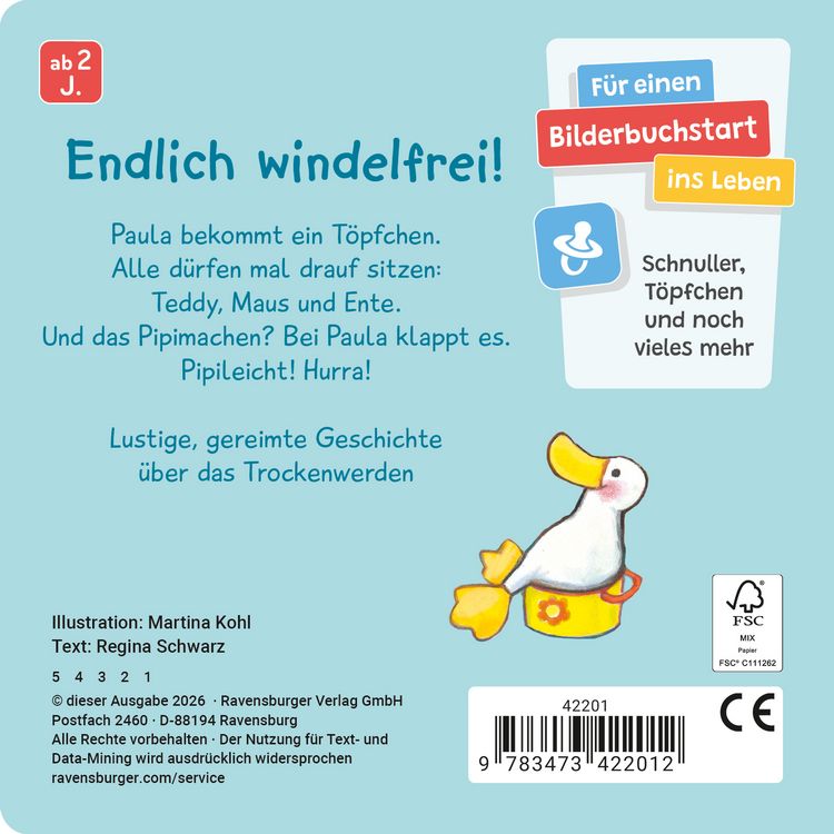 Produktbild: Pipileicht! Mein T&ouml;pfchenbuch