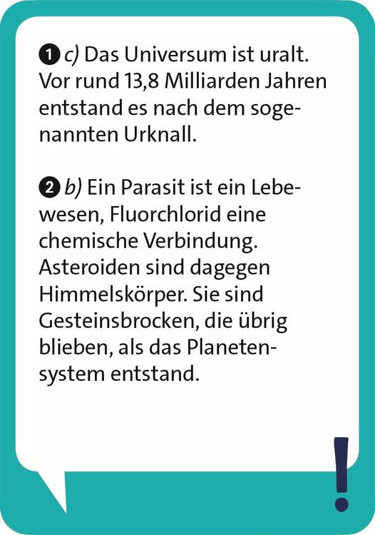Produktbild: Pocket Quiz junior Weltraum