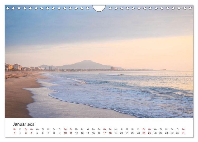 Produktbild: Spanien - Ein wundervolles Land mit viel Sonnenschein. (Wandkalender 2026 DIN A4 quer), CALVENDO Monatskalender
