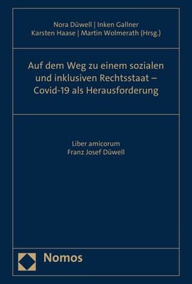 Produktbild: Auf dem Weg zu einem sozialen und inklusiven Rechtsstaat &ndash; Covid-19 als Herausforderung