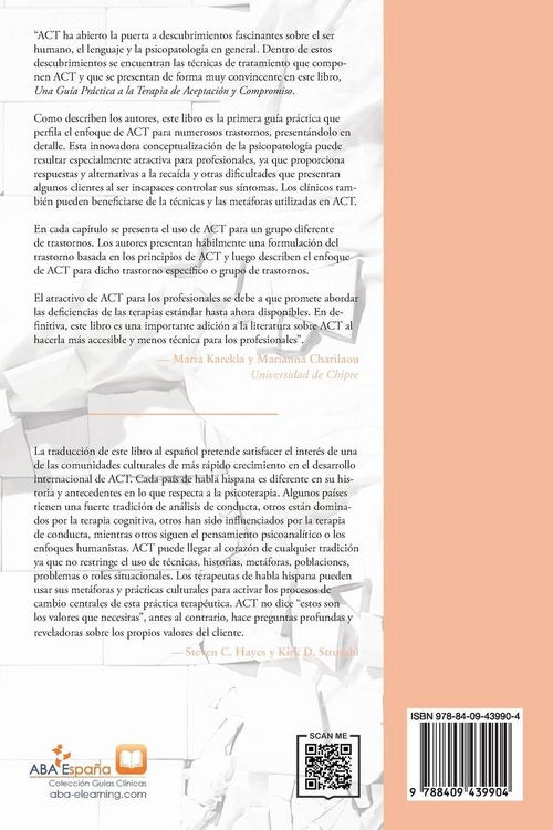 Produktbild: Una Gu&iacute;a Pr&aacute;ctica a la Terapia de Aceptaci&oacute;n y Compromiso