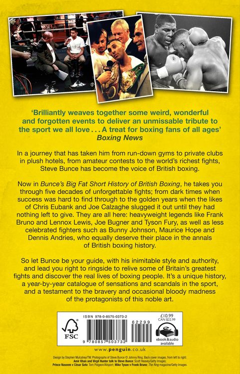 Produktbild: Bunce's Big Fat Short History of British Boxing