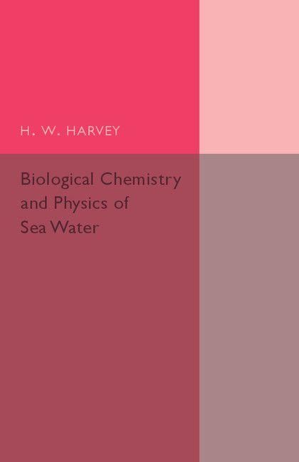 Produktbild: Biological Chemistry and Physics of Sea Water