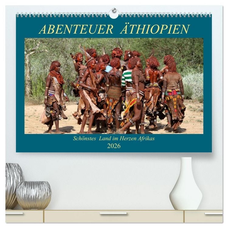 Produktbild: Abenteuer &Auml;thiopien (hochwertiger Premium Wandkalender 2026 DIN A2 quer), Kunstdruck in Hochglanz