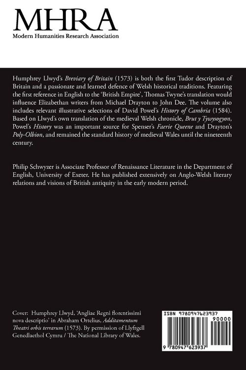 Produktbild: The Breviary of Britain, with selections from The History of Cambria