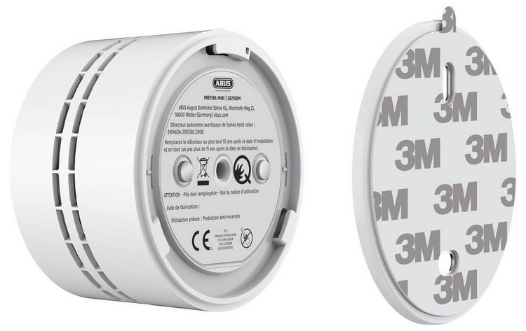 Produktbild: ABUS PREFIRA Mini Plus Rauchwarnmelder (&Oslash; x H) 70mm x 44mm