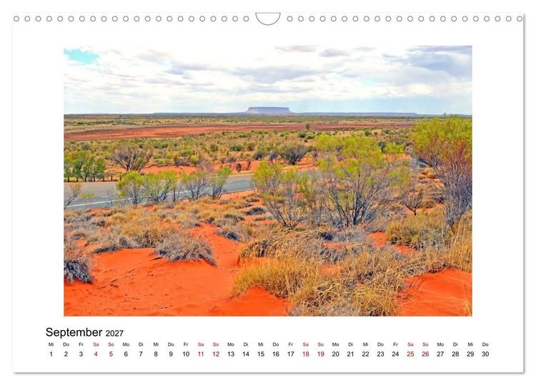 Produktbild: Faszination Australien - eine Traumreise (Wandkalender 2027 DIN A3 quer), CALVENDO Monatskalender