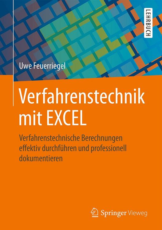 Produktbild: Verfahrenstechnik mit EXCEL
