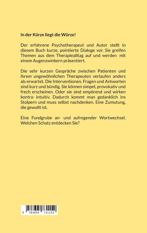 Produktbild: 100 Fragen an einen schlechten Psychotherapeuten