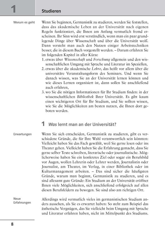 Arbeitstechniken Germanistik