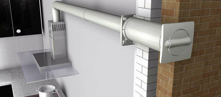 Produktbild: Wallair N37215 Energiespar-Mauerkasten Kunststoff Passend f&uuml;r Rohr-Durchmesser: 100mm