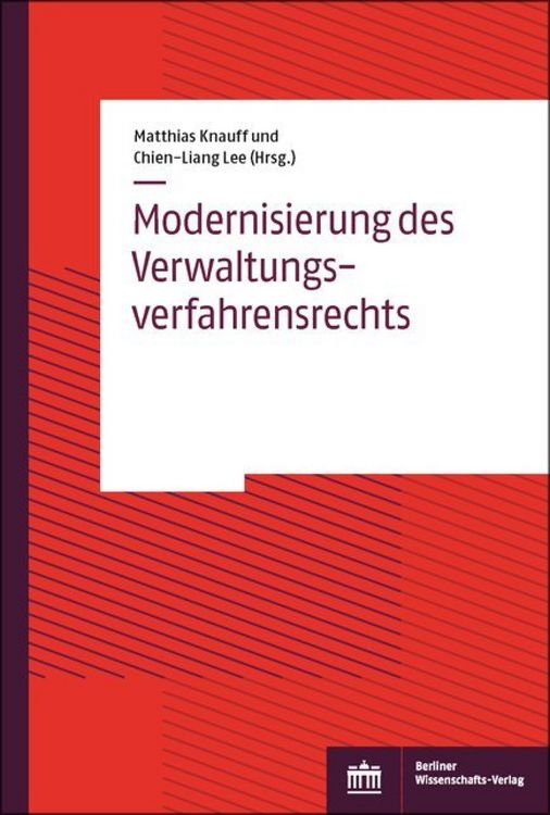Produktbild: Modernisierung des Verwaltungsverfahrensrechts