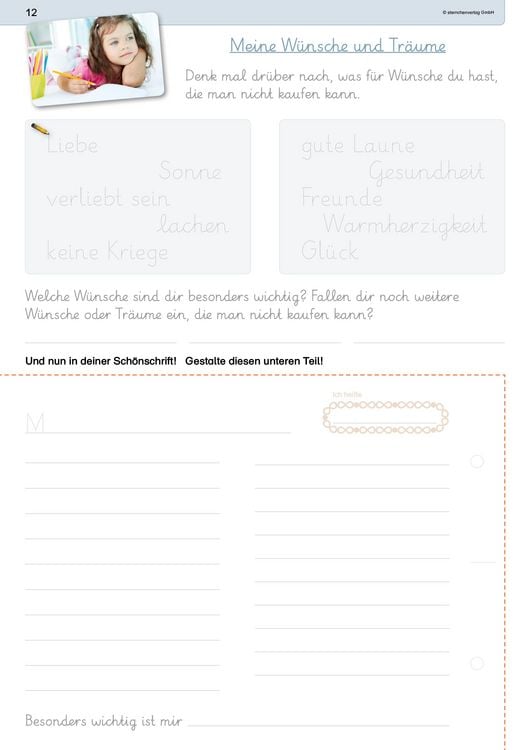 Produktbild: &Uuml;bungsheft zur Grundschrift