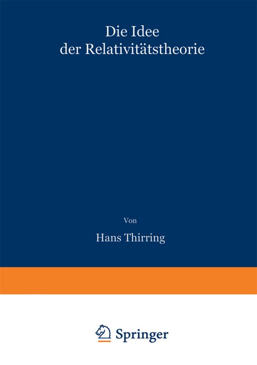 Produktbild: Die Idee der Relativit&auml;tstheorie