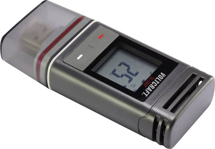Produktbild: VOLTCRAFT DL-200 T DL-200T Temperatur-Datenlogger Messgr&ouml;&szlig;e Temperatur -30 bis +60 &deg;C PDF Funktion