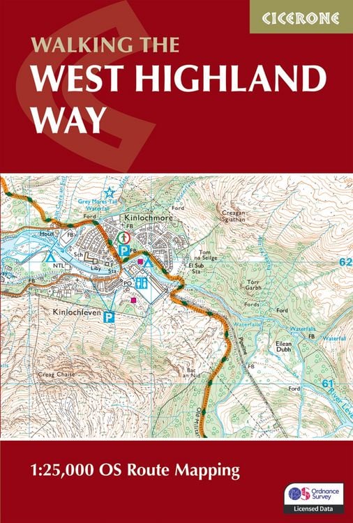 Produktbild: West Highland Way Map Booklet