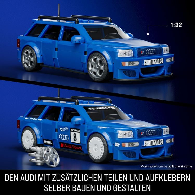 Produktbild: Mattel Brick Shop HW SPEED SERIES AUDI