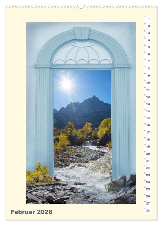 Produktbild: Das Tor zur Natur 2026 (Wandkalender 2026 DIN A2 hoch), CALVENDO Monatskalender