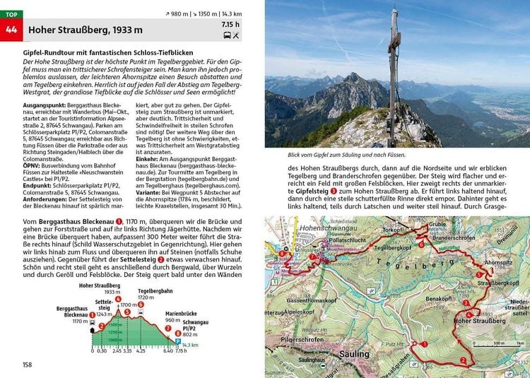 Produktbild: ROTHER Wanderf&uuml;hrer Ammergauer Alpen. 50 Touren von Oberammergau bis F&uuml;ssen, Garmisch-Partenkirchen und zum Plansee