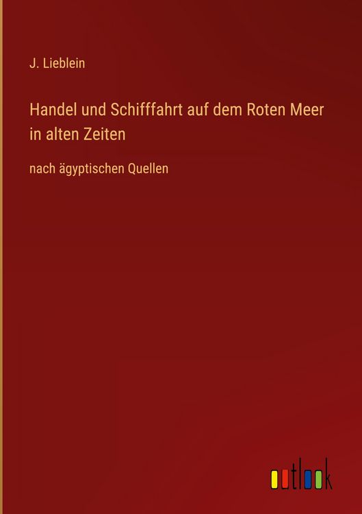 Produktbild: Handel und Schifffahrt auf dem Roten Meer in alten Zeiten