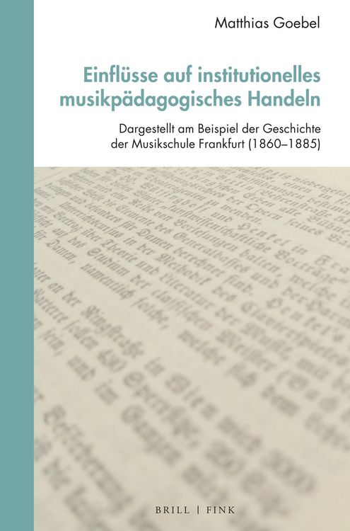 Produktbild: Einfl&uuml;sse auf institutionelles musikp&auml;dagogisches Handeln