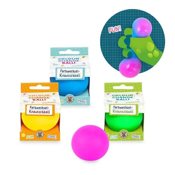 Produktbild: ABC-5 Colour Change Knautschball 5,5cm