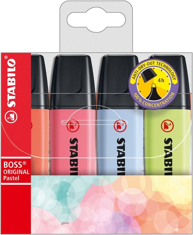 Produktbild: STABILO Textmarker BOSS ORIGINAL Pastel