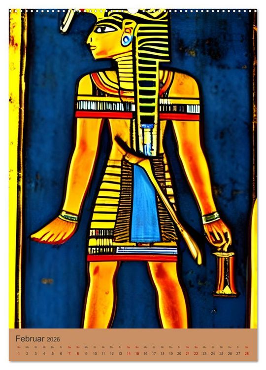 Produktbild: Altes &Auml;gypten - Computertr&auml;ume aus der KI (Wandkalender 2026 DIN A2 hoch), CALVENDO Monatskalender