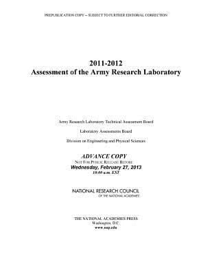 Produktbild: 2011-2012 Assessment of the Army Research Laboratory