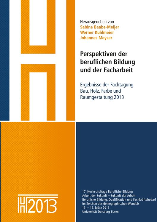 Produktbild: Perspektiven der beruflichen Bildung und der Facharbeit