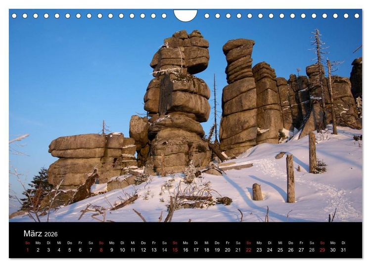 Produktbild: Bayerischer Wald - der Osten Bayerns (Wandkalender 2026 DIN A4 quer), CALVENDO Monatskalender