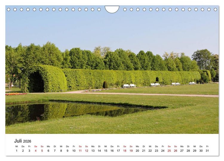 Produktbild: Schwerin - Landeshauptstadt von Mecklenburg-Vorpommern (Wandkalender 2026 DIN A4 quer), CALVENDO Monatskalender