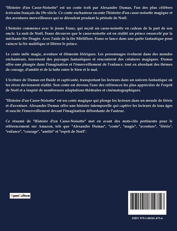 Produktbild: Histoire D'un Casse-Noisette