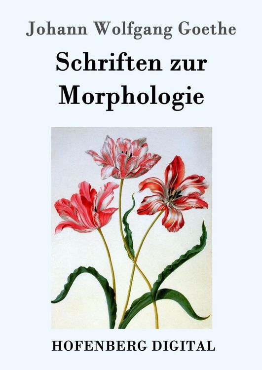 Produktbild: Schriften zur Morphologie