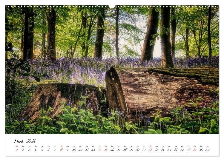 Produktbild: Romantisches Gro&szlig;britannien (hochwertiger Premium Wandkalender 2026 DIN A2 quer), Kunstdruck in Hochglanz