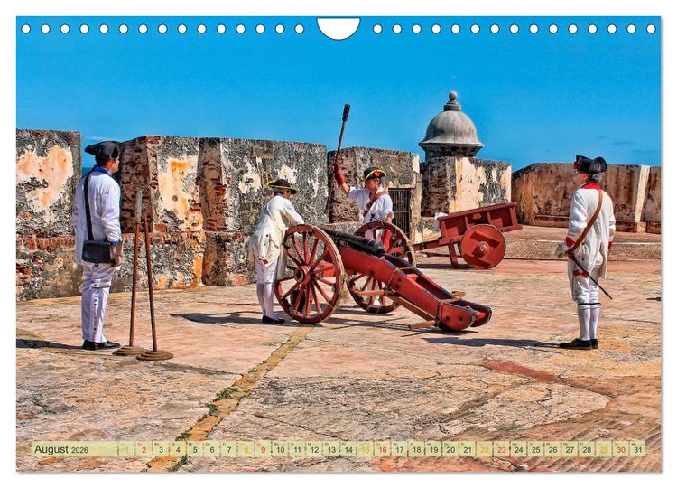 Produktbild: Reise in die Karibik - von den Bahamas bis Aruba (Wandkalender 2026 DIN A4 quer), CALVENDO Monatskalender