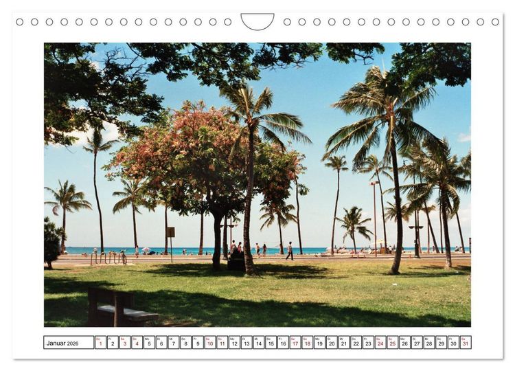 Produktbild: Hawaii - Sehnsuchtsinseln Oahu und Maui (Wandkalender 2026 DIN A4 quer), CALVENDO Monatskalender
