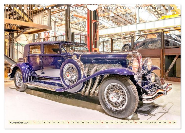 Produktbild: Nationales Auto Museum, The Loh Collection (Wandkalender 2026 DIN A4 quer), CALVENDO Monatskalender