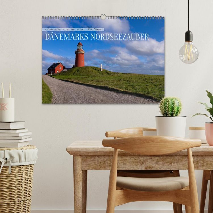 Produktbild: D&auml;nemarks Nordseezauber (Wandkalender 2026 DIN A3 quer), CALVENDO Monatskalender