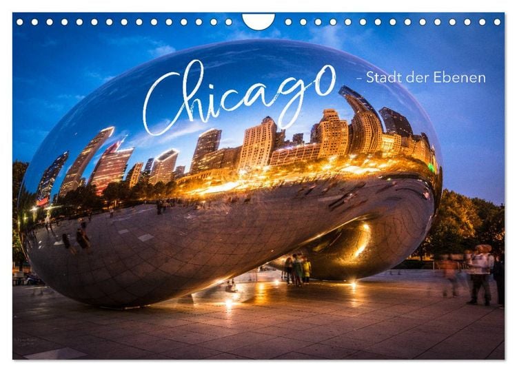 Produktbild: Chicago - Stadt der Ebenen (Wandkalender 2026 DIN A4 quer), CALVENDO Monatskalender