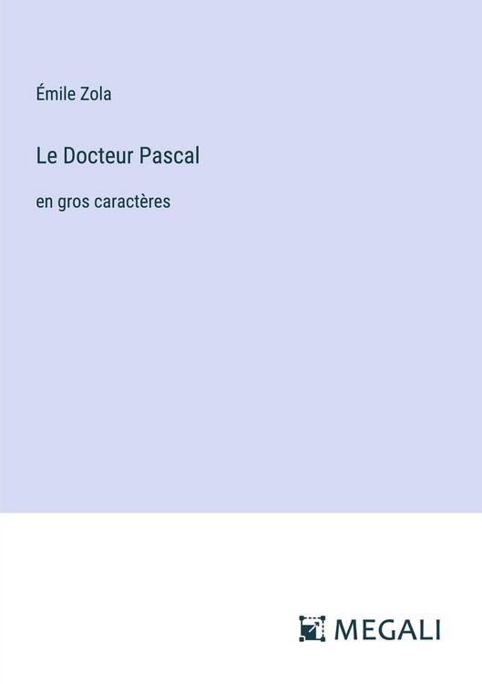 Produktbild: Le Docteur Pascal
