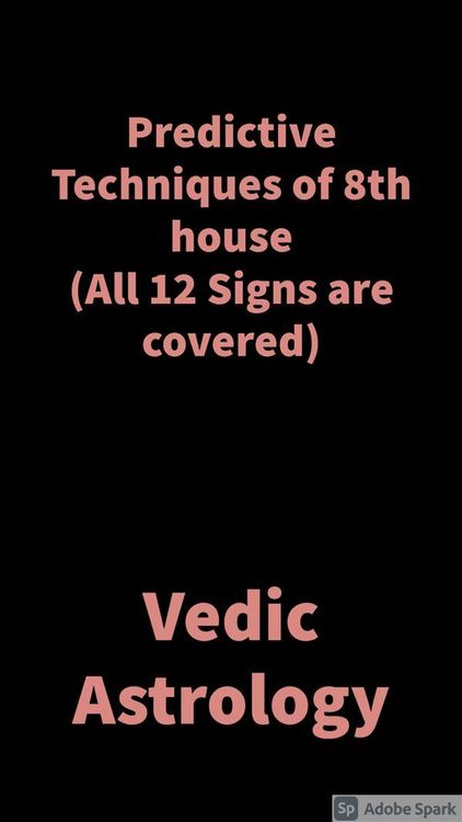 Produktbild: Predictive Techniques of 8th house