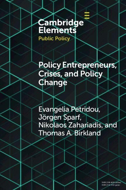 Produktbild: Policy Entrepreneurs, Crises, and Policy Change