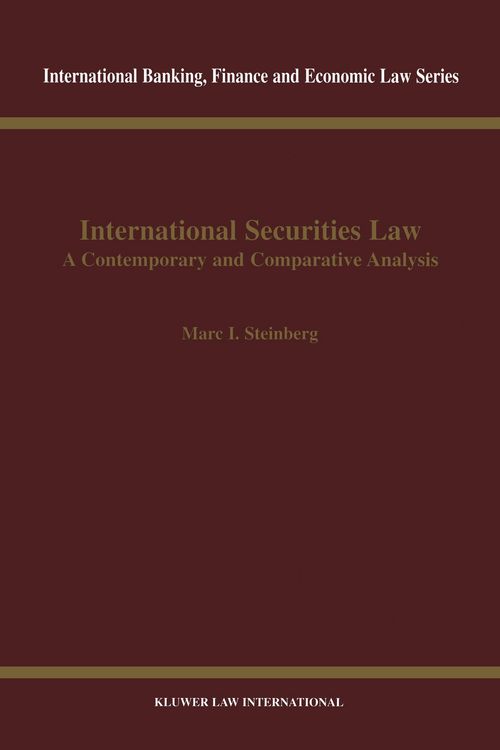 Produktbild: International Securities Law