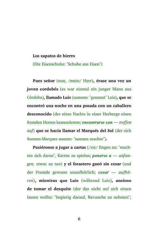 Produktbild: Los zapatos de hierro / Die Eisenschuhe (Buch + Audio-CD) - Frank-Lesemethode - Kommentierte zweisprachige Ausgabe Spanisch-Deutsch