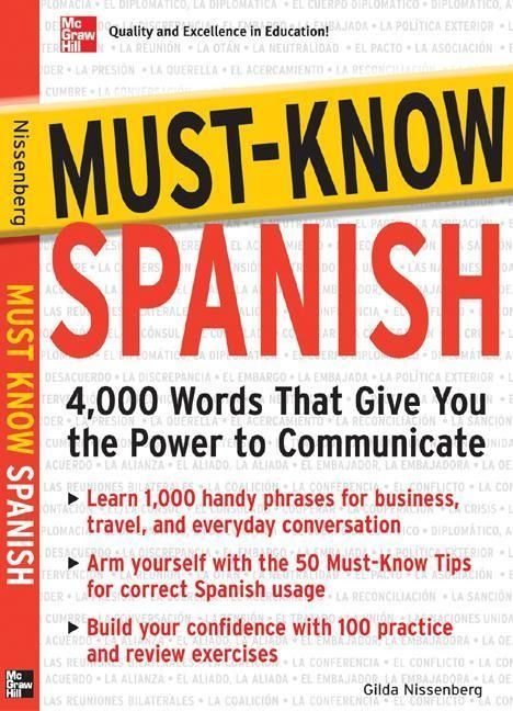 Produktbild: Must-Know Spanish