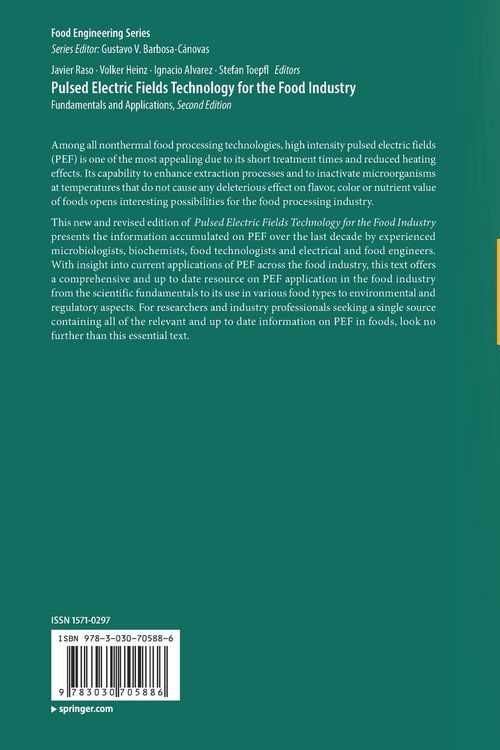 Produktbild: Pulsed Electric Fields Technology for the Food Industry